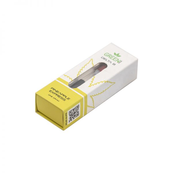 Private Label Button Lock Child Resistant Child Proof Vape Cartridge Packaging Boxes - Image 2