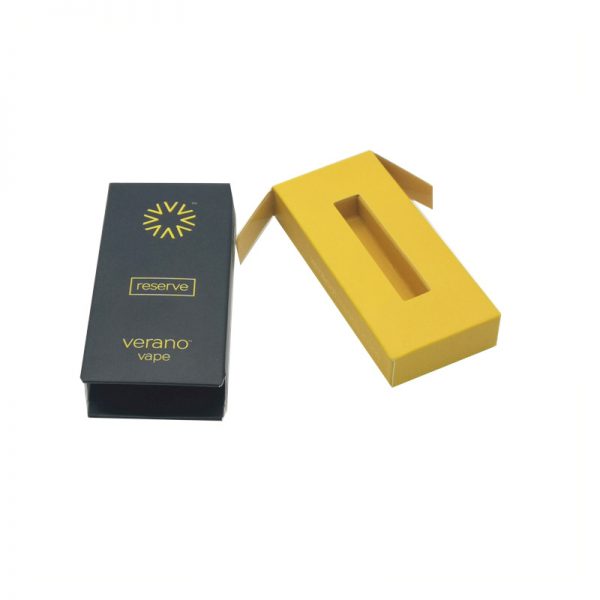 Cardboard Sliding Out Drawer Box for Vape Cartridge Packaging with Free Custom Service - Image 3