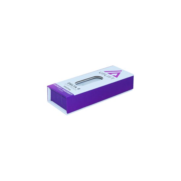 Rigid Magnetic Closure Box for 1ml 510 Vape Cartridge Packaging with Clear Window - Image 5