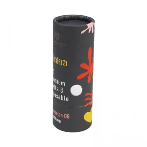 CBD Cartridge Child Resistant Paper Tube Packaging