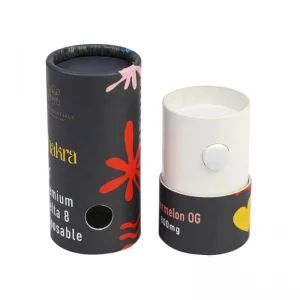 Child Resistant Paper Tube for CBD Cartridge Packaging