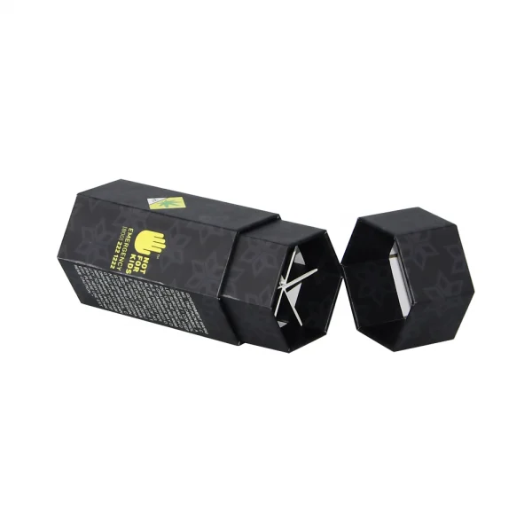 Hexagon Pre Roll Joints Packaging Boxes Hexagonal Pre-Roll Multipack Packaging - Image 3