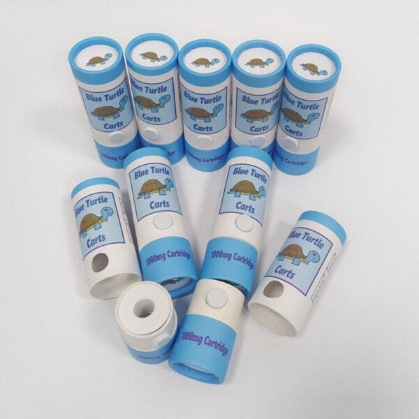 Child Resistant Vape Cartridge Tube Boxes with White Insert - Image 4